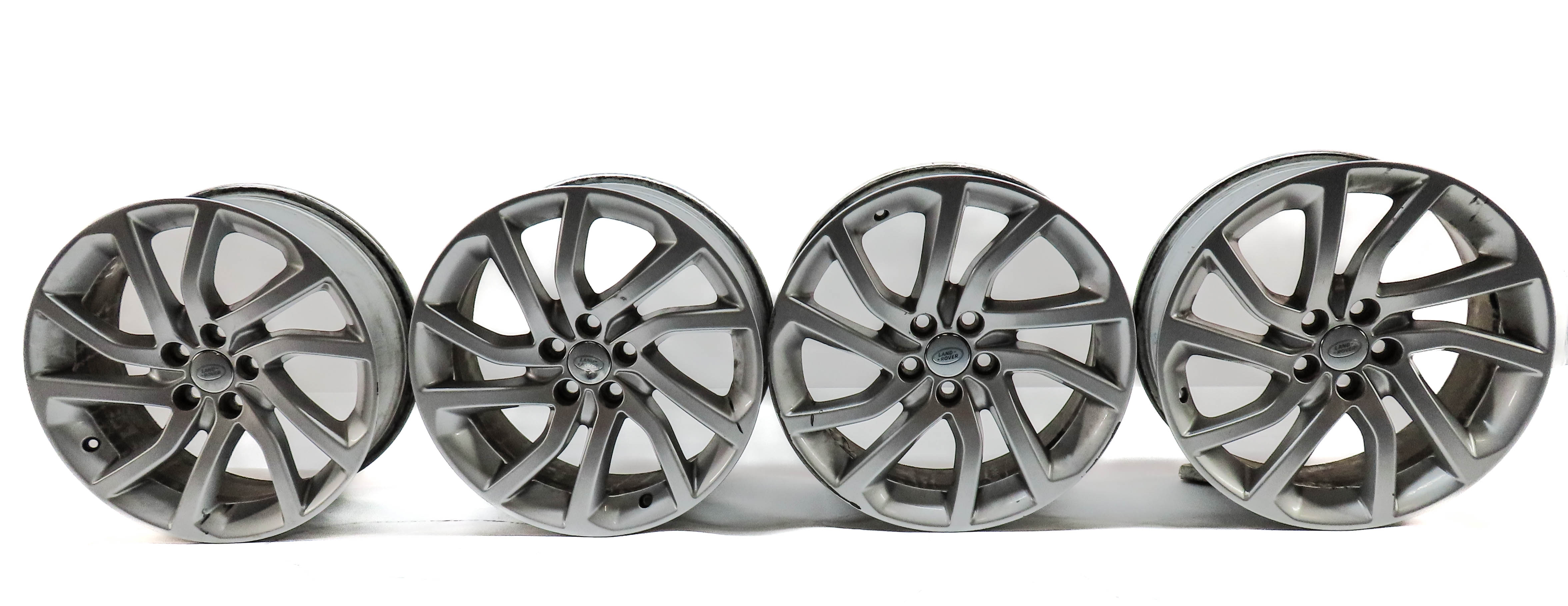 16-19 LAND ROVER DISCOVERY SPORT L550 18x8 5 V SPOKE WHEEL RIM ALUMINUM SET 4 — exact item pictured